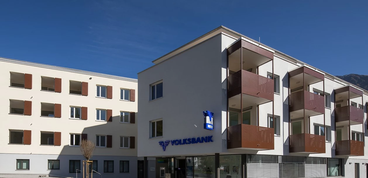 Die Wohnanlage Alpina in Schruns ist fertiggestellt.