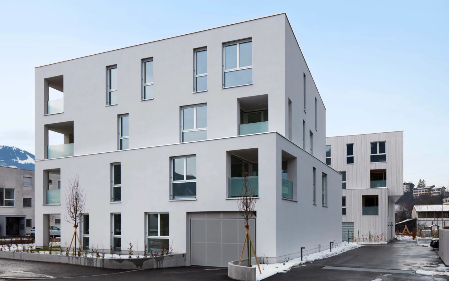 Wohnanlage Zürcherstrasse Bludenz Aussenansicht