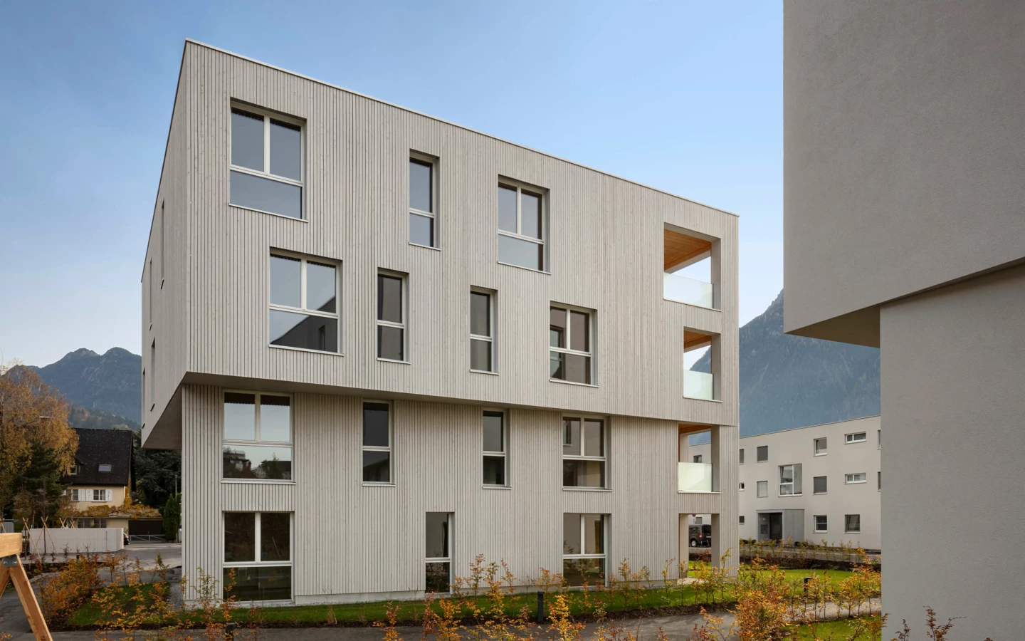 Wohnanlage Zürcherstrasse Bludenz Architektur