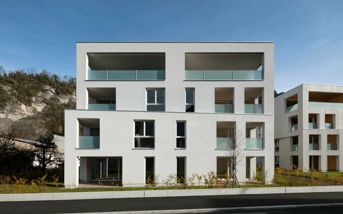 Wohnanlage Zürcherstrasse Bludenz Frontal