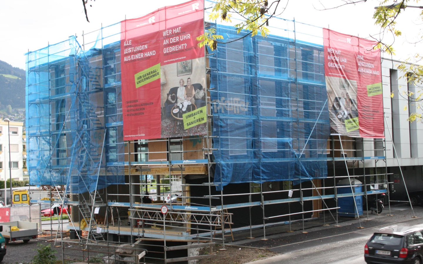 Büroerweiterung Heim OG Dornbirn Aussenansicht 3