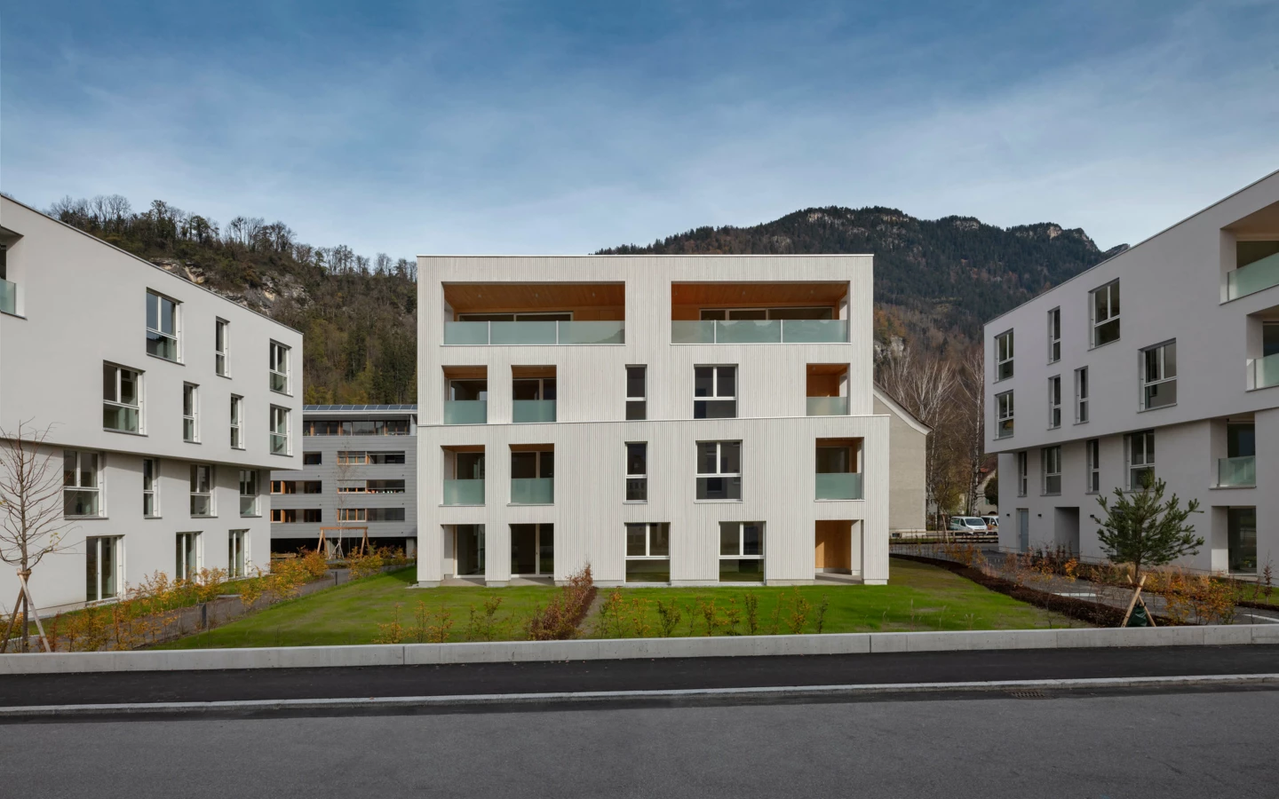 Wohnanlage Zürcherstrasse Bludenz Holzbau