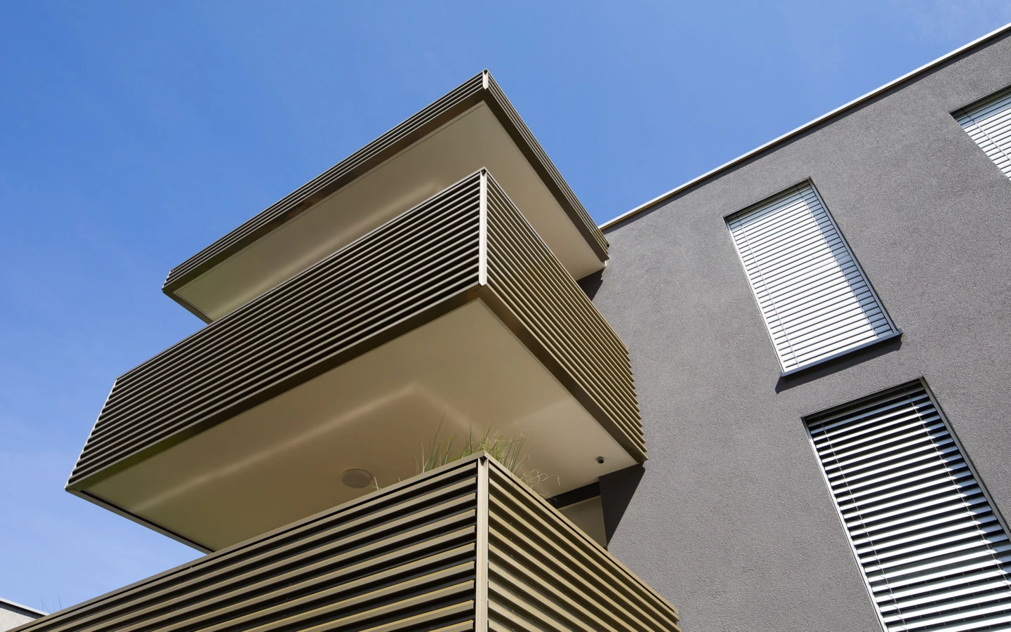 Wohnanlage Bahnhofsstrasse Vandans Balkonanlage