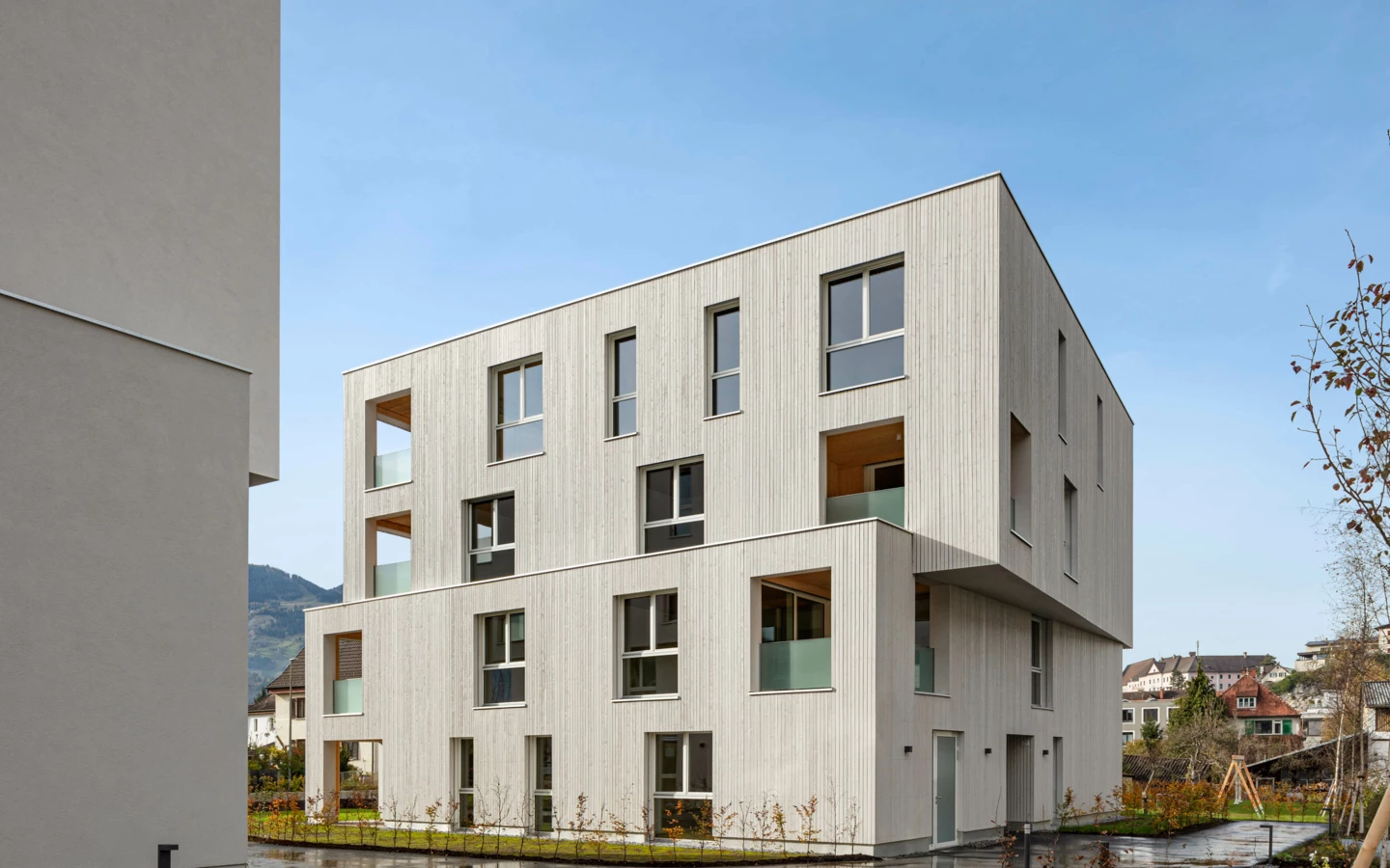 Wohnanlage Zürcherstrasse Bludenz Gebäude