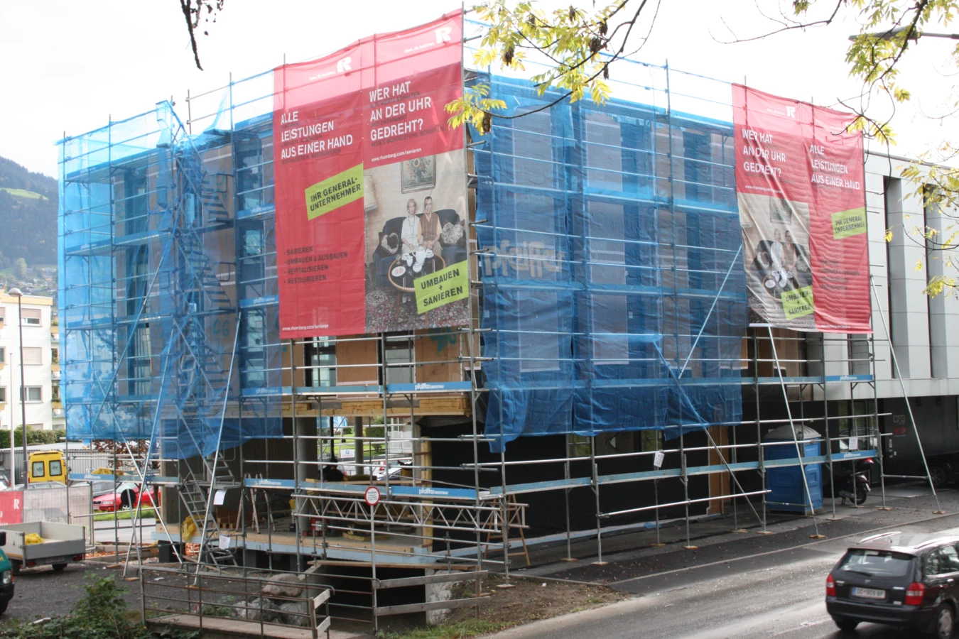 Büroerweiterung Heim OG Dornbirn Aussenansicht 3
