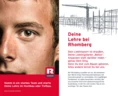 Lehrlingsfolder Rhomberg Bau